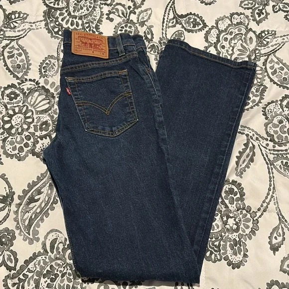 LEVI’S 517 Slim Fit Boot Cut 7 JR. M - Picture 1 of 6